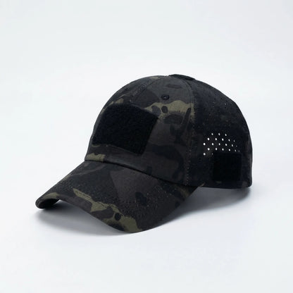 Camoura - Camouflage Print Breathable Baseball Cap  Blocking Harsh Sun