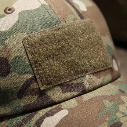 Camoura - Camouflage Print Breathable Baseball Cap  Blocking Harsh Sun