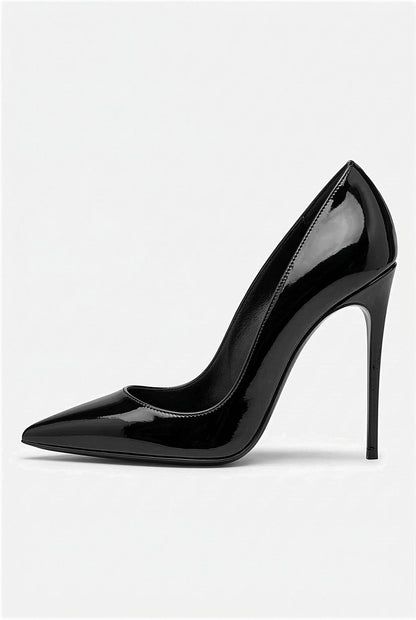 Caurelle Patent Leather Court Heels | Women | Elegant Dress Shoes | Steven & Levon