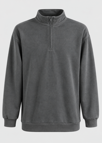 Men's Classic Half Zip Jumper | Soft Comfortable Layering Pullover | Steven & Levon