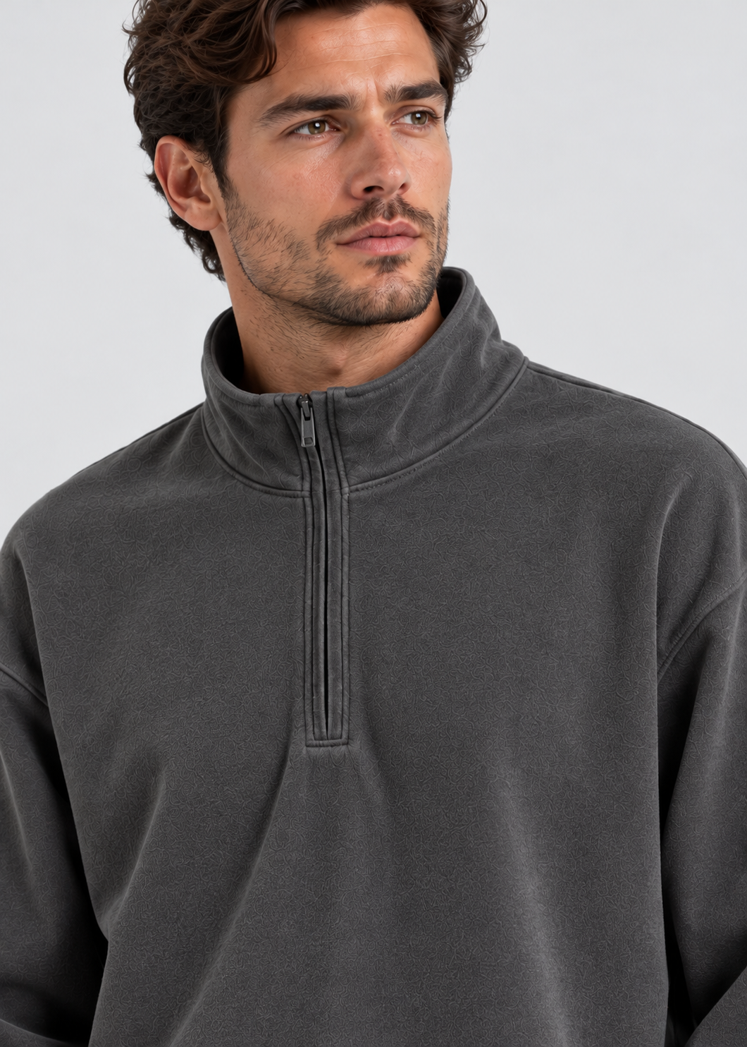 Men's Classic Half Zip Jumper | Soft Comfortable Layering Pullover | Steven & Levon