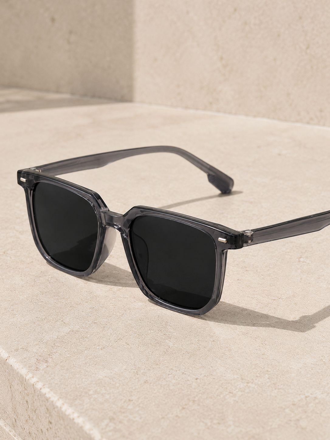 Vintage Square Sunglasses | Men | Polycarbonate | UV Protection | Steven & Levon