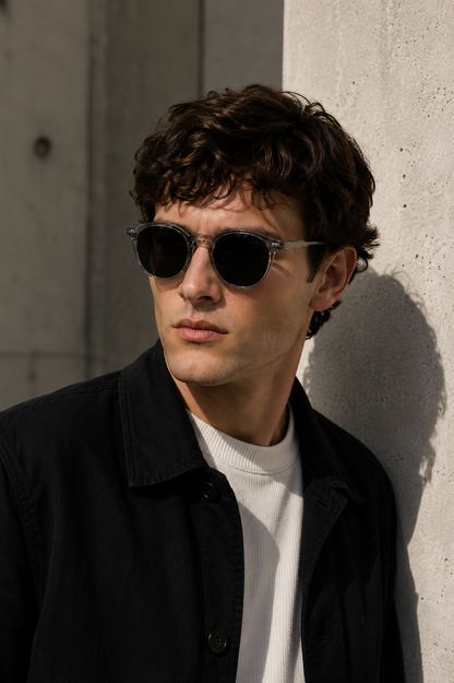 Round Frame Sunglasses | Men | Lightweight | UV400 | Steven & Levon