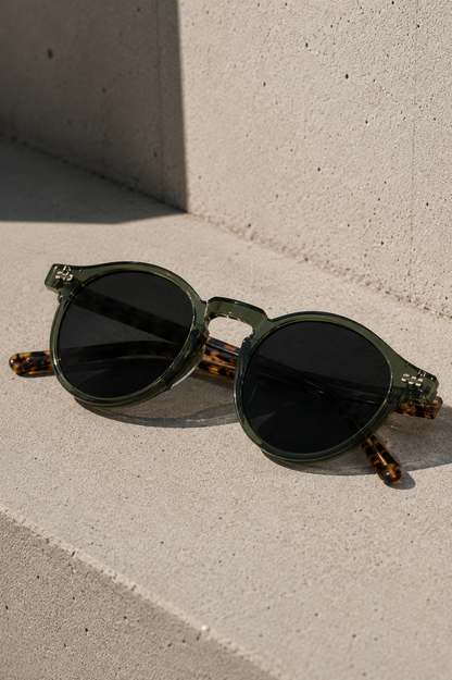 Round Frame Sunglasses | Men | Lightweight | UV400 | Steven & Levon