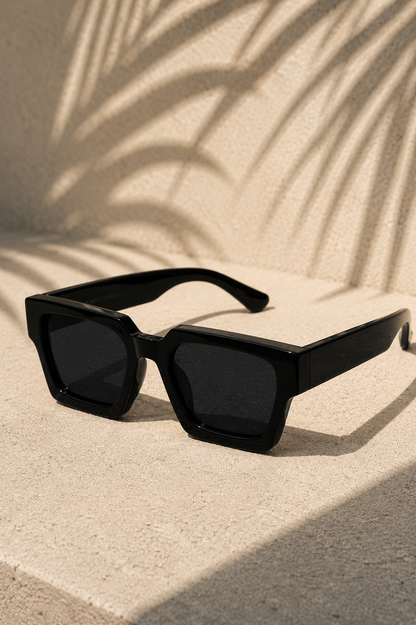 Retro Square Frame Sunglasses | Men | UV Protection | Classic Style | Steven & Levon