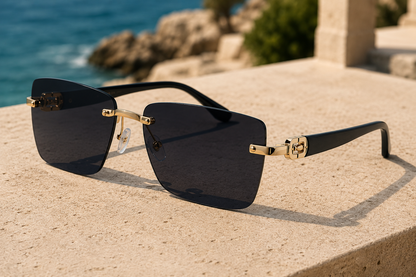 Square Sunglasses | Men | Lightweight Vintage Frame | Steven & Levon