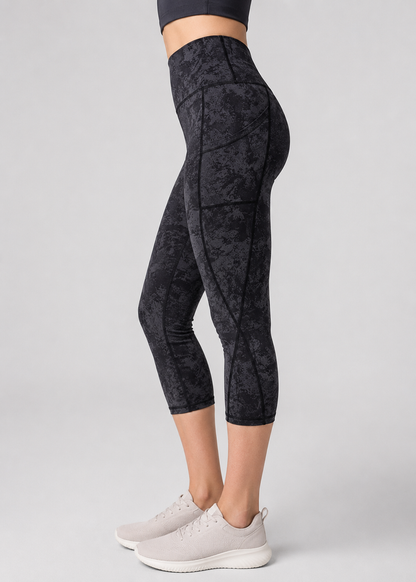Cora Capri Leggings | High Waisted | Soft with Pockets | Gym & Yoga | Steven & Levon