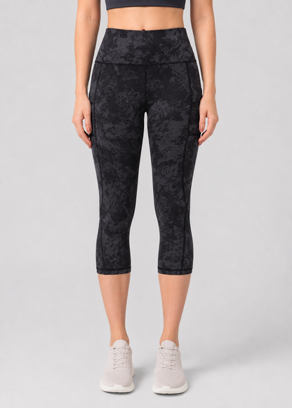 Cora Capri Leggings | High Waisted | Soft with Pockets | Gym & Yoga | Steven & Levon