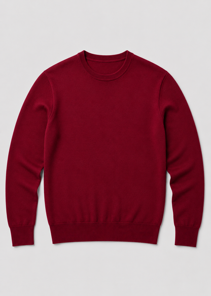 Wollvex - Oversized Crew Neck Pullover | Synthetic Fiber Blend | Everyday Casual Layering