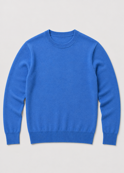 Wollvex - Oversized Crew Neck Pullover | Synthetic Fiber Blend | Everyday Casual Layering