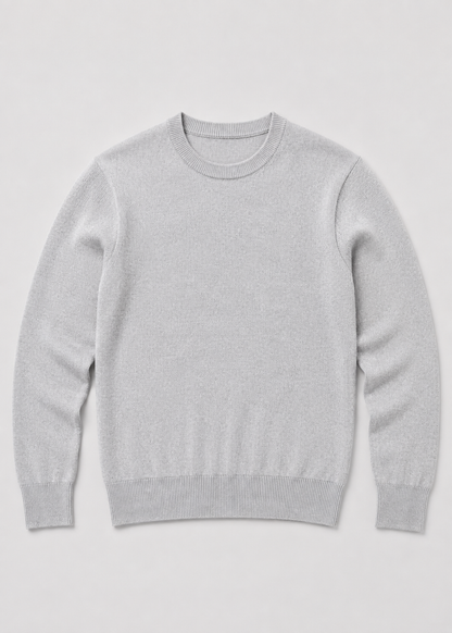 Wollvex - Oversized Crew Neck Pullover | Synthetic Fiber Blend | Everyday Casual Layering