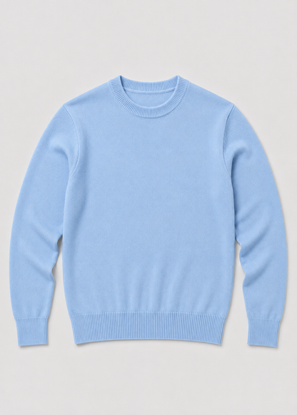 Wollvex - Oversized Crew Neck Pullover | Synthetic Fiber Blend | Everyday Casual Layering