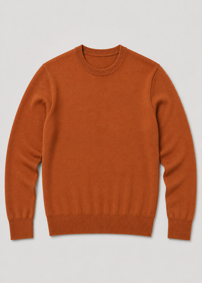 Wollvex - Oversized Crew Neck Pullover | Synthetic Fiber Blend | Everyday Casual Layering