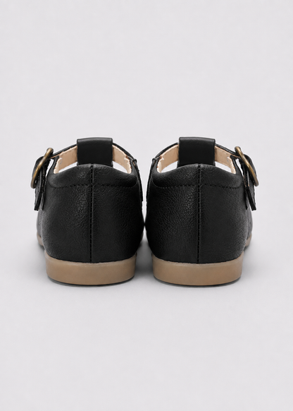 Baby Girl School Shoes | Toddler Leather Sandals | Anti-Slip Buckle Shoes | Steven & Levon