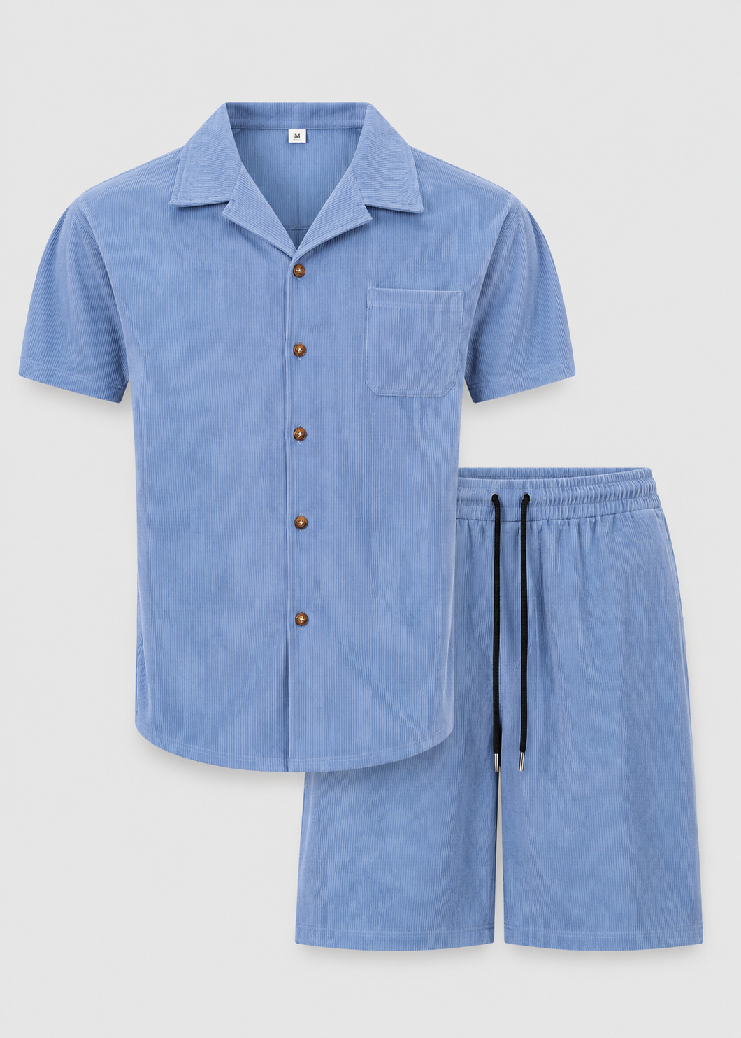 Men's Cuban Outfit Set | Collar Co-Ord Set | Men | Lightweight Cotton Blend | Steven & Levon