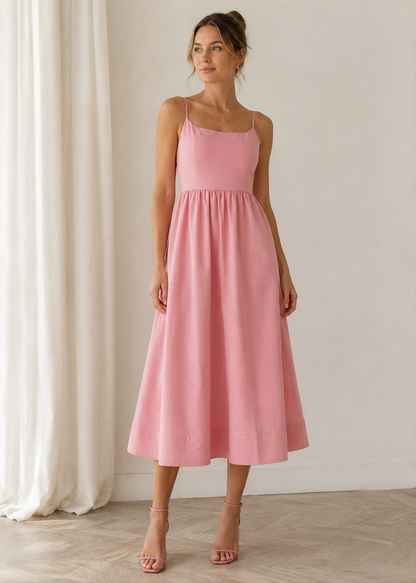 Elegant Midi Dress | Women | Flowy Dress | Formal Occasion Dress | Steven & Levon