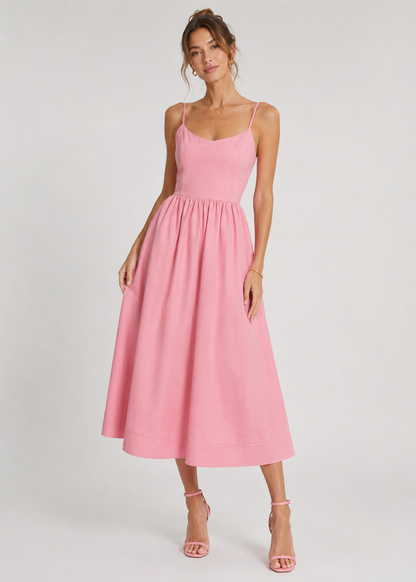 Elegant Midi Dress | Women | Flowy Dress | Formal Occasion Dress | Steven & Levon