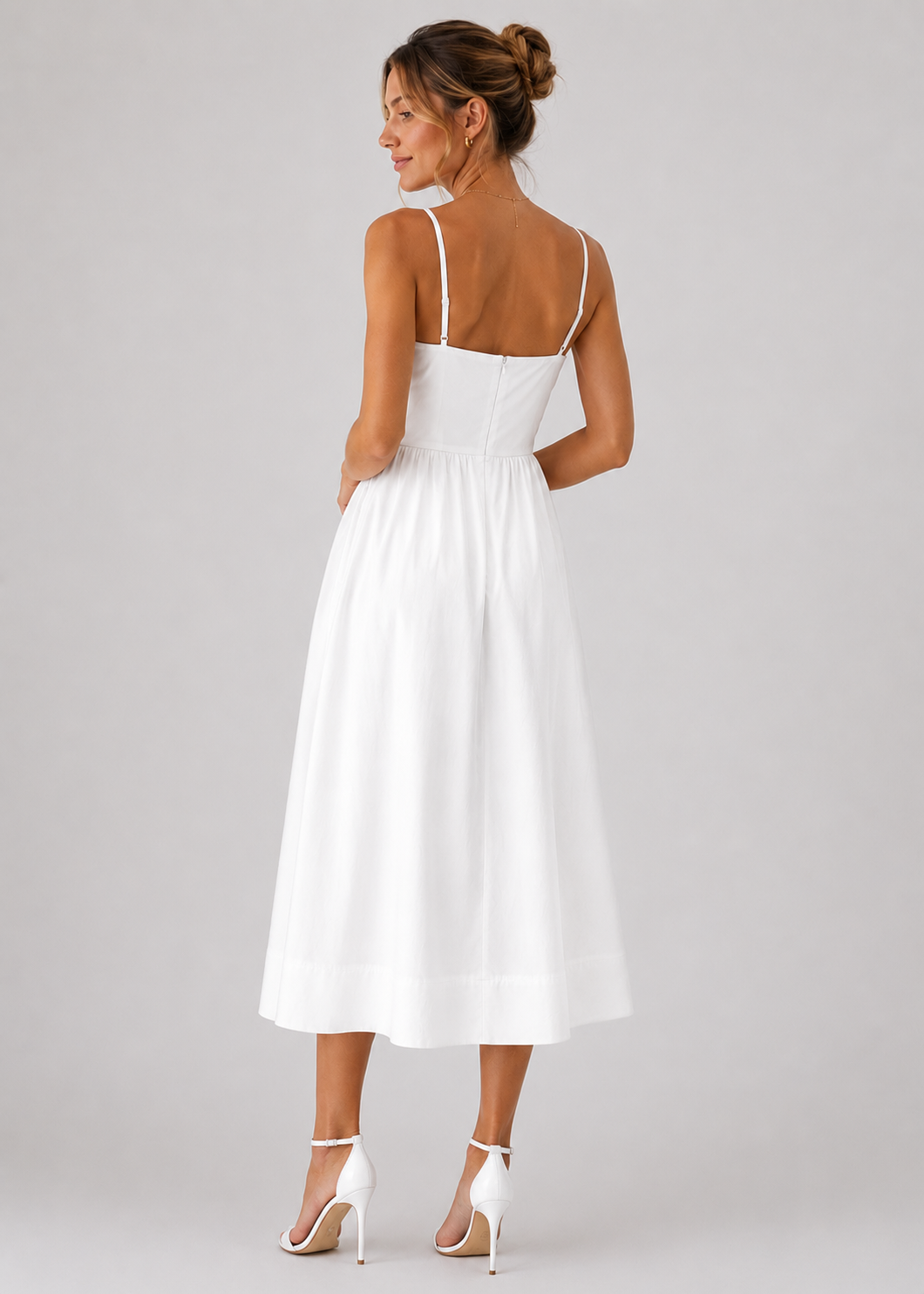 Elegant Midi Dress | Women | Flowy Dress | Formal Occasion Dress | Steven & Levon