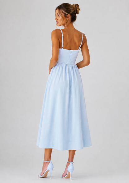 Elegant Midi Dress | Women | Flowy Dress | Formal Occasion Dress | Steven & Levon