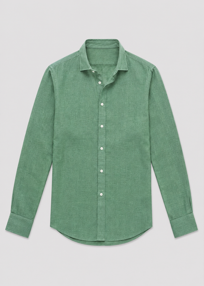 Men's Airy Long Sleeve Shirt | Men | Polyester Blend | Breathable Relaxed Fit Casual Summer Top | Steven & Levon
