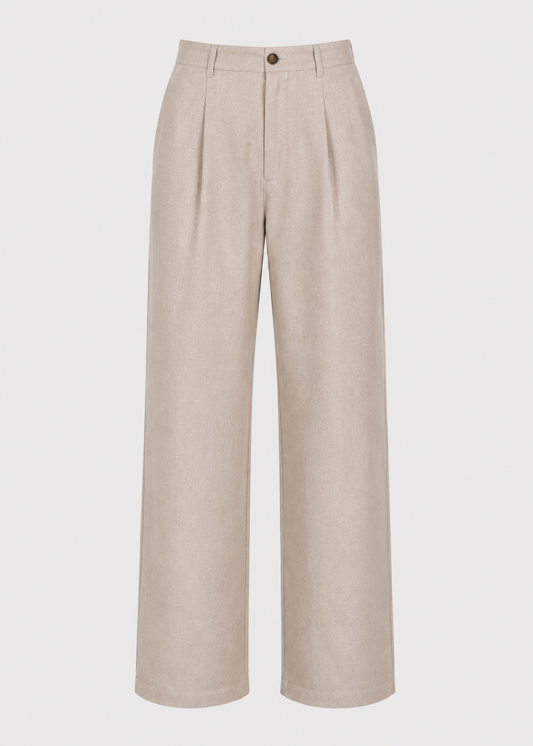 Men's Wide Leg Trousers |  Relaxed Fit Cotton Blend Pants | Smart Casual Streetwear | Steven & Levon