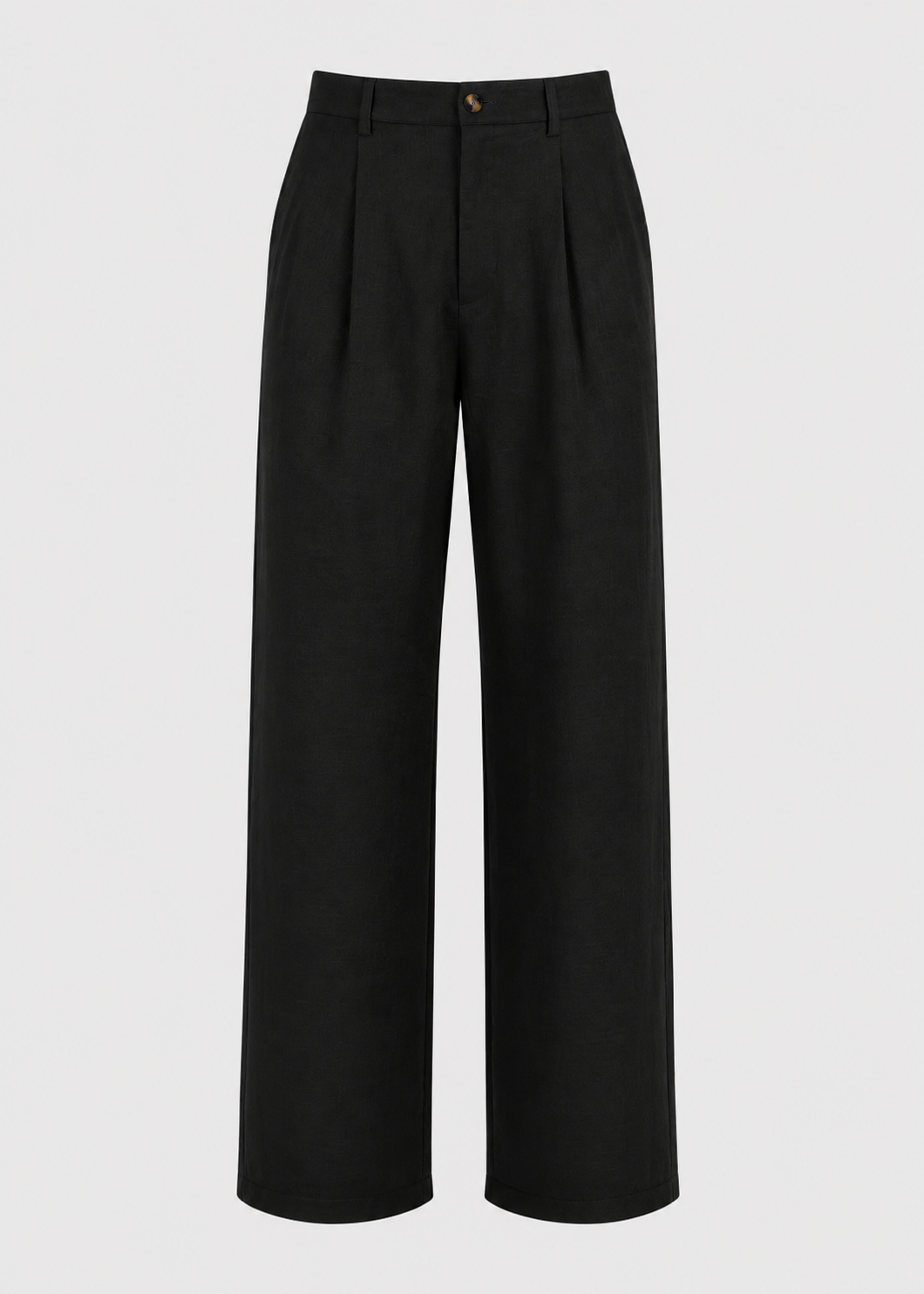 Men's Wide Leg Trousers |  Relaxed Fit Cotton Blend Pants | Smart Casual Streetwear | Steven & Levon
