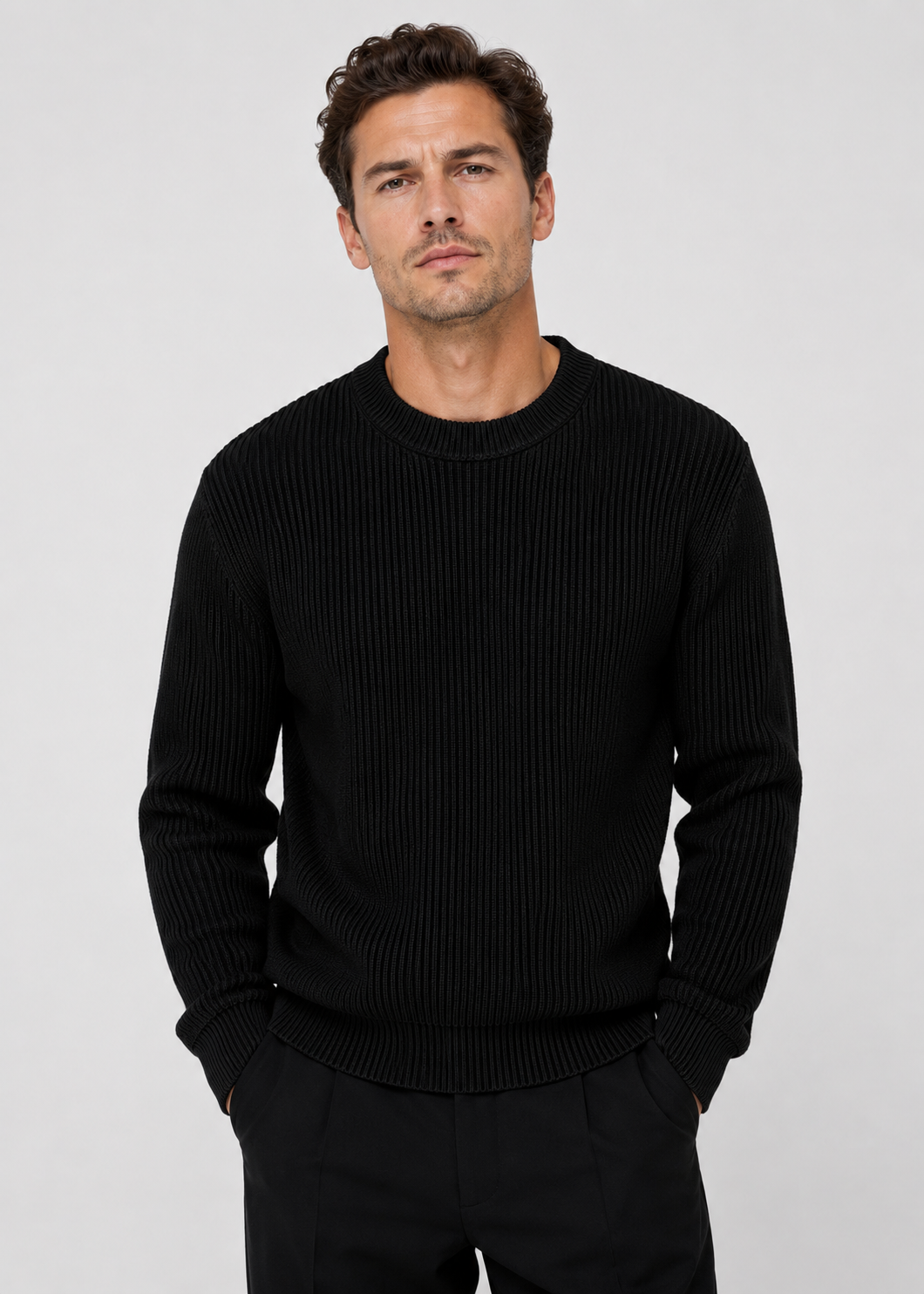 Men’s Stylish Knit Sweater | Soft Knit | Timeless Comfort | Everyday Wear | Steven & Levon
