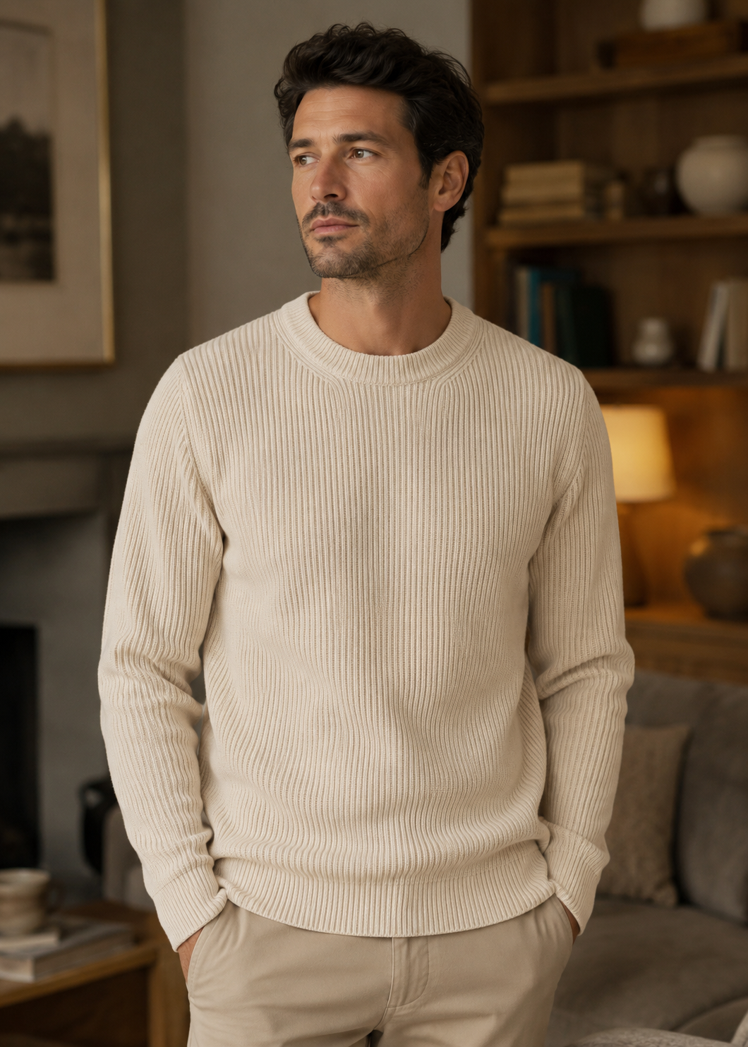 Men’s Stylish Knit Sweater | Soft Knit | Timeless Comfort | Everyday Wear | Steven & Levon