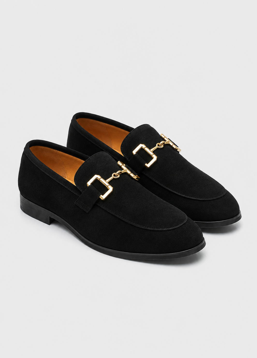 Mens Suede Penny Loafers | Elegant Slip-On Shoes for Men | Steven & Levon