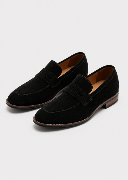 Mens Comfort Penny Loafers | Classic Slip-On Shoes | Steven & Levon