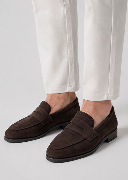 Mens Comfort Penny Loafers | Classic Slip-On Shoes | Steven & Levon