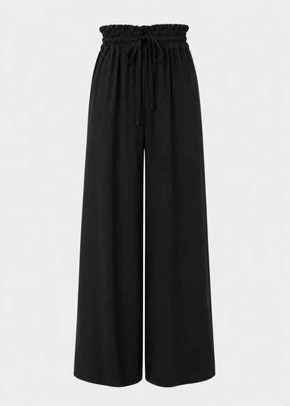 Women's Wide Leg Pants | Elastic Waist | Lightweight Casual | Steven & Levon