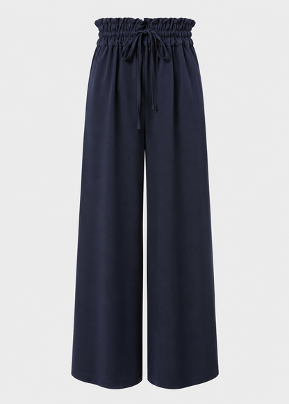 Women's Wide Leg Pants | Elastic Waist | Lightweight Casual | Steven & Levon