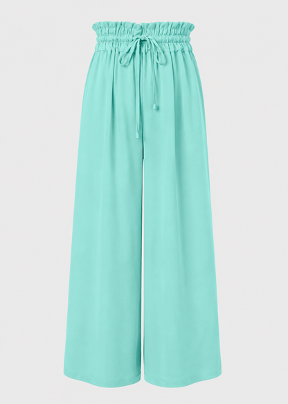 Women's Wide Leg Pants | Elastic Waist | Lightweight Casual | Steven & Levon