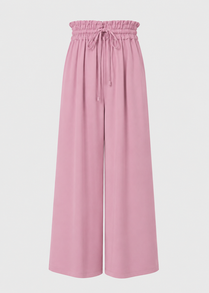 Women's Wide Leg Pants | Elastic Waist | Lightweight Casual | Steven & Levon
