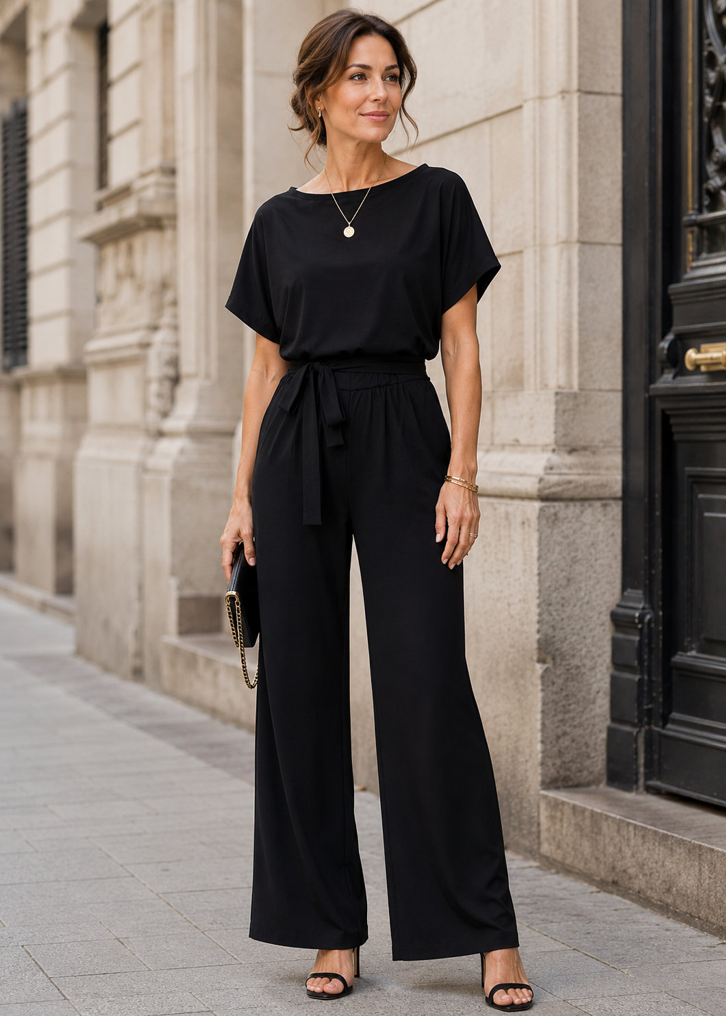 Women's Chic Jumpsuit | Elegant One-Piece Outfit | Smart Casual | Steven & Levon