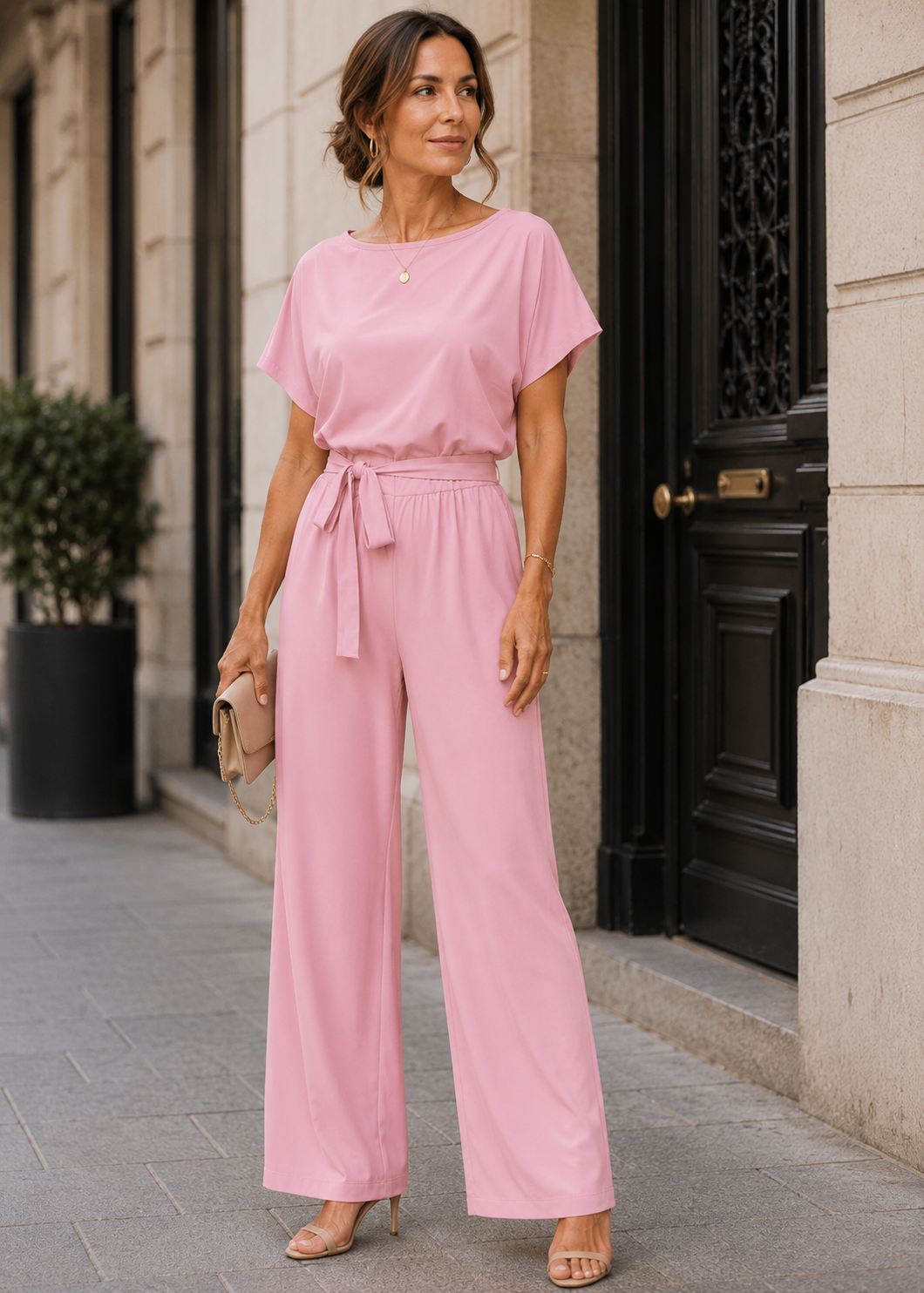 Women's Chic Jumpsuit | Elegant One-Piece Outfit | Smart Casual | Steven & Levon