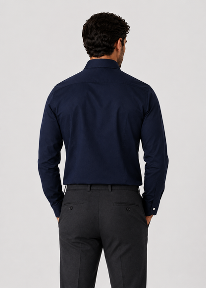 Long Sleeve Shirt | Men | Tailored Fit | Breathable Casual Smart Shirt | Steven & Levon