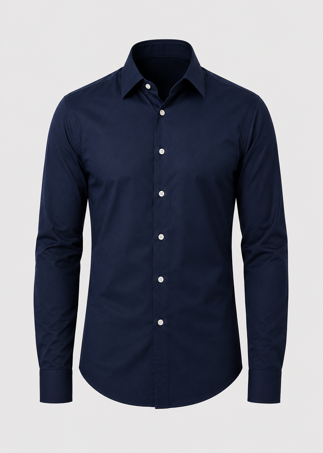 Long Sleeve Shirt | Men | Tailored Fit | Breathable Casual Smart Shirt | Steven & Levon