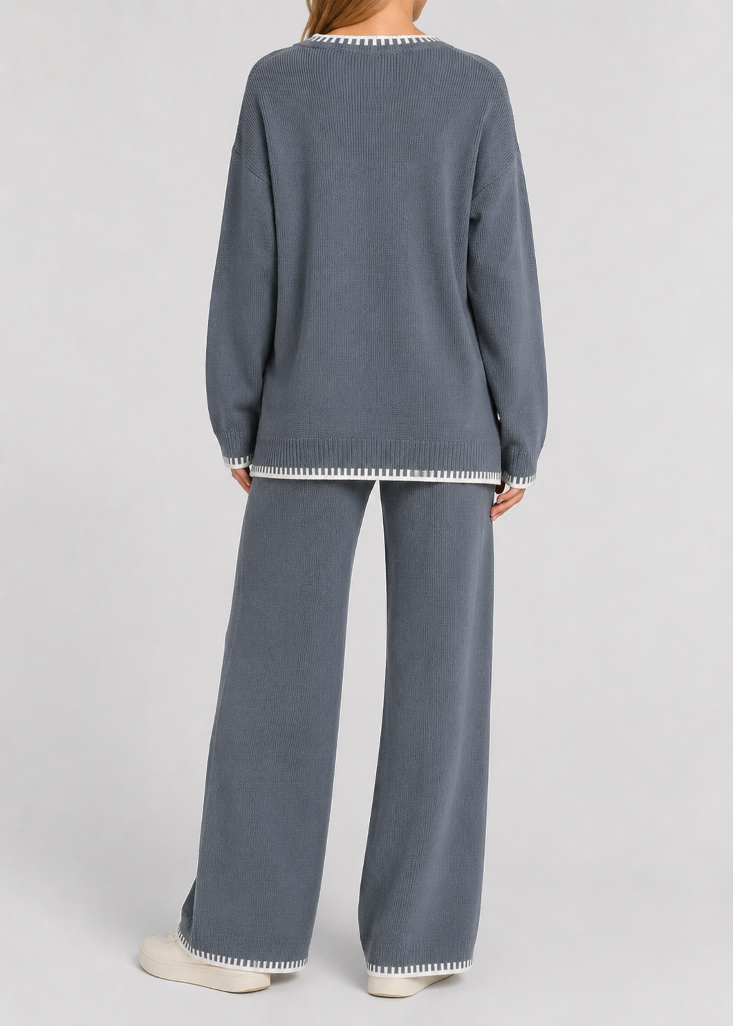 Women’s Soft Knitted Lounge Set | Women | Knitted Two Piece Co-Ord | Soft Comfortable Loungewear | Steven & Levon