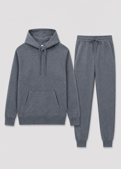Men's Sporty Tracksuit Set | Unisex Tracksuit | Cotton Blend | Zip Hoodie & Joggers | Casual Activewear | Steven & Levon