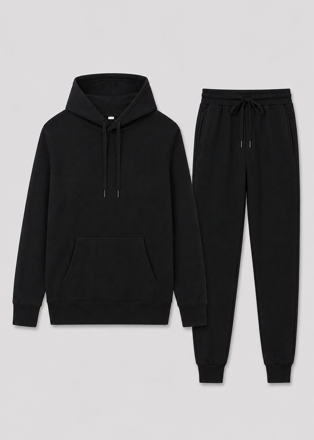 Men's Sporty Tracksuit Set | Unisex Tracksuit | Cotton Blend | Zip Hoodie & Joggers | Casual Activewear | Steven & Levon