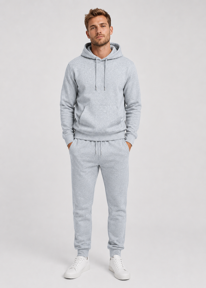 Men's Sporty Tracksuit Set | Unisex Tracksuit | Cotton Blend | Zip Hoodie & Joggers | Casual Activewear | Steven & Levon