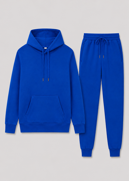 Men's Sporty Tracksuit Set | Unisex Tracksuit | Cotton Blend | Zip Hoodie & Joggers | Casual Activewear | Steven & Levon