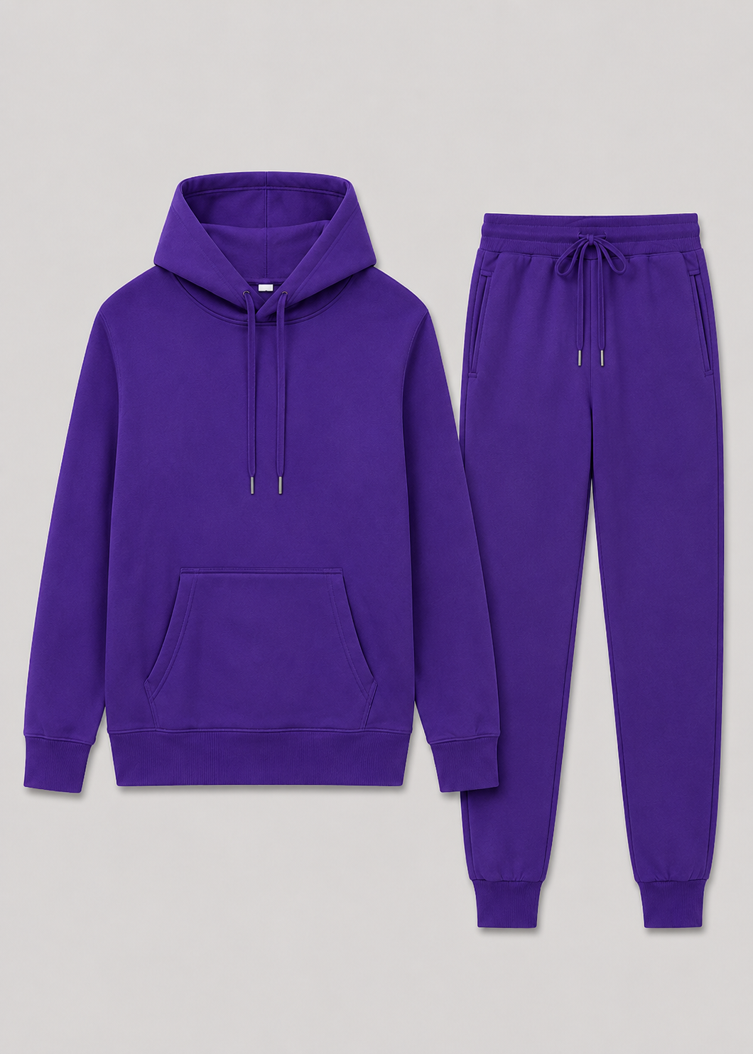 Men's Sporty Tracksuit Set | Unisex Tracksuit | Cotton Blend | Zip Hoodie & Joggers | Casual Activewear | Steven & Levon