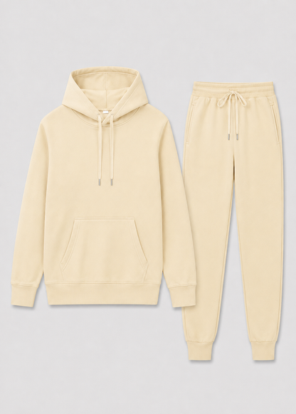 Men's Sporty Tracksuit Set | Unisex Tracksuit | Cotton Blend | Zip Hoodie & Joggers | Casual Activewear | Steven & Levon