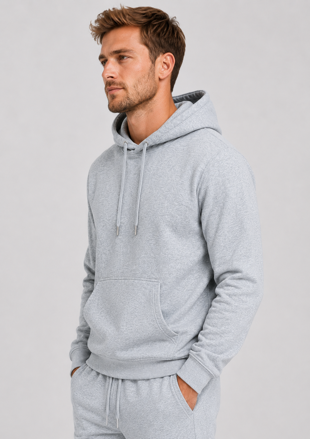 Men's Sporty Tracksuit Set | Unisex Tracksuit | Cotton Blend | Zip Hoodie & Joggers | Casual Activewear | Steven & Levon