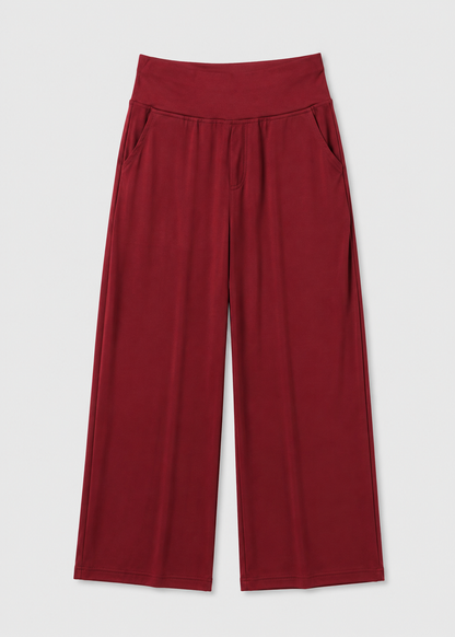 Women's Comfortable Stretch Pants | Relaxed Fit Casual Trousers | Soft Everyday Wear | Steven & Levon