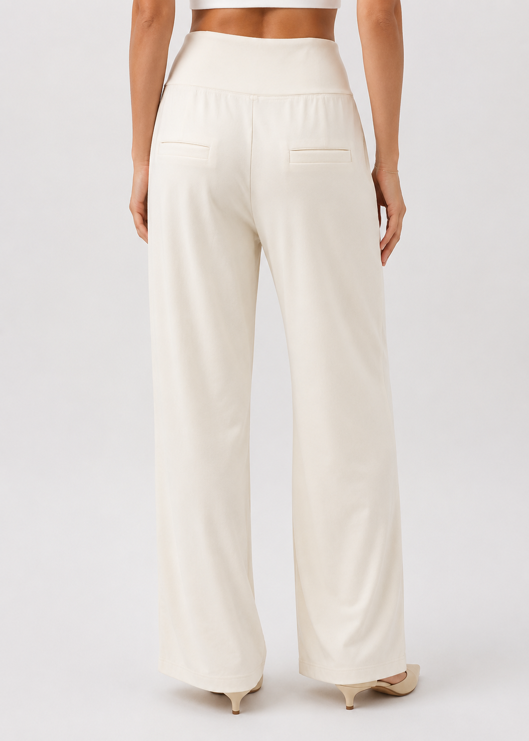 Women's Comfortable Stretch Pants | Relaxed Fit Casual Trousers | Soft Everyday Wear | Steven & Levon