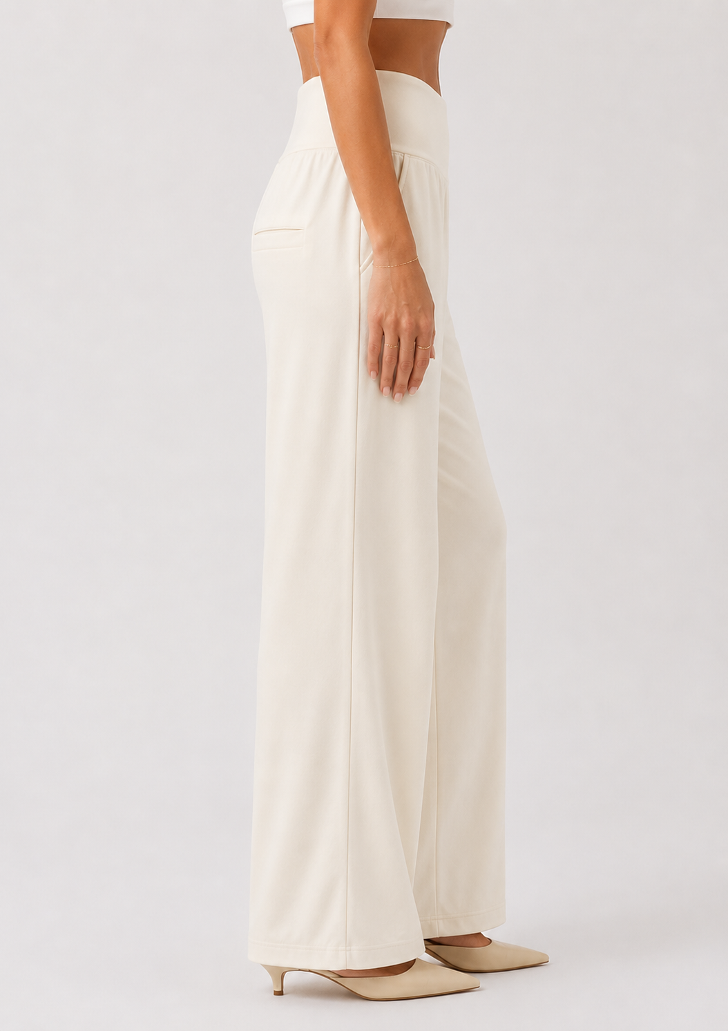Women's Comfortable Stretch Pants | Relaxed Fit Casual Trousers | Soft Everyday Wear | Steven & Levon